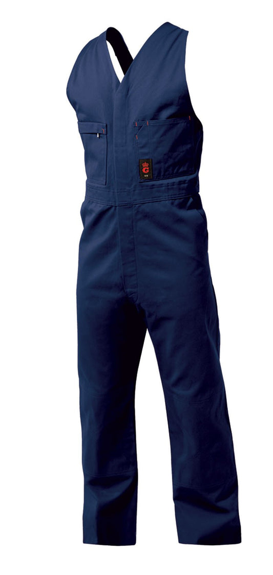 King Gee Sleeveless Drill Overall- 100% Cotton Drill-310gsm (K02060)