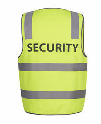 JB's Hi Vis (D+N) Safety Vest Security (6DNS5)