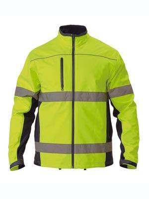 Bisley Soft Shell Jacket with 3M Tape-(BJ6059T)