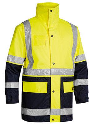 Bisley 5 In 1 Rain Jacket-(BK6975)