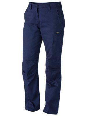 Bisley Industrial Engineered Womens Drill Pant-(BPL6021)