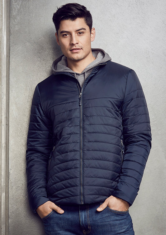 Biz Collection Mens Expedition Quilted Jacket (J750M)