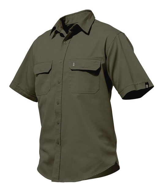 KingGee Worn G's Short Sleeve Shirt- 100% Cotton Drill