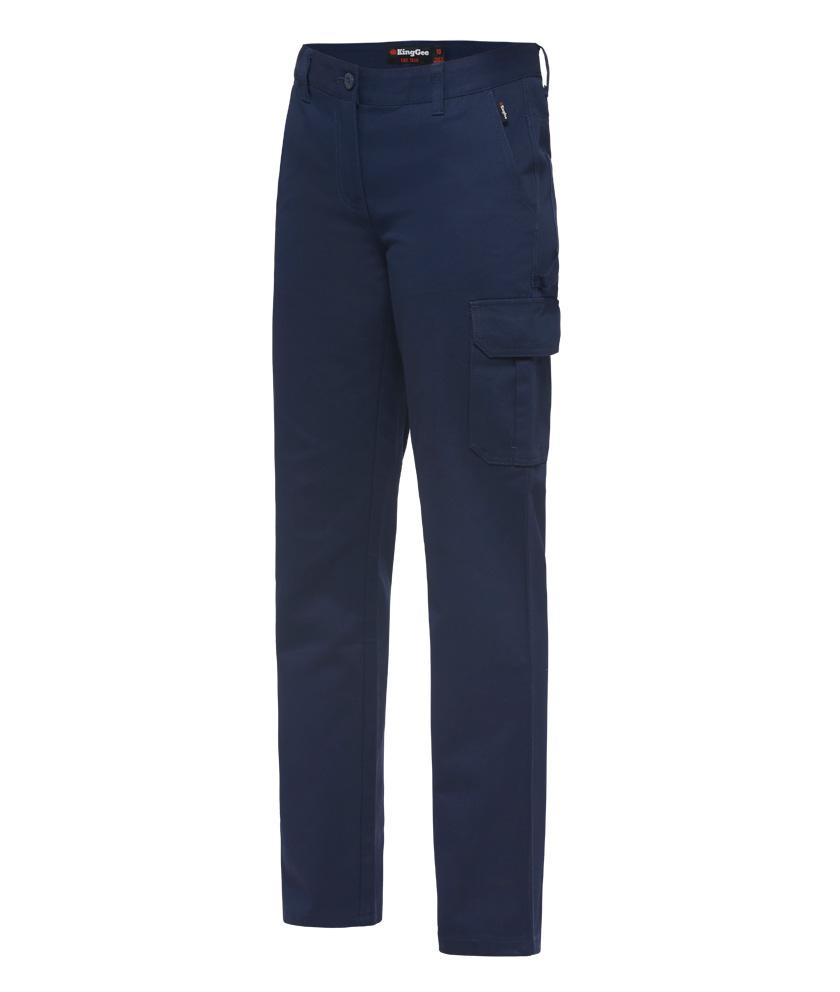 King Gee Women's Drill Pant - Cotton Drill 310gsm (K43530)
