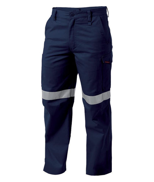 King Gee Workcool Reflective Drill Pant- Cotton Drill 290 GSM