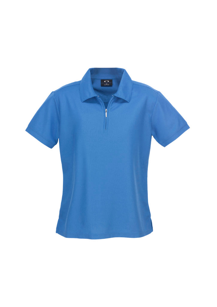 Biz Collection Ladies Micro Waffle Polo (P3325)