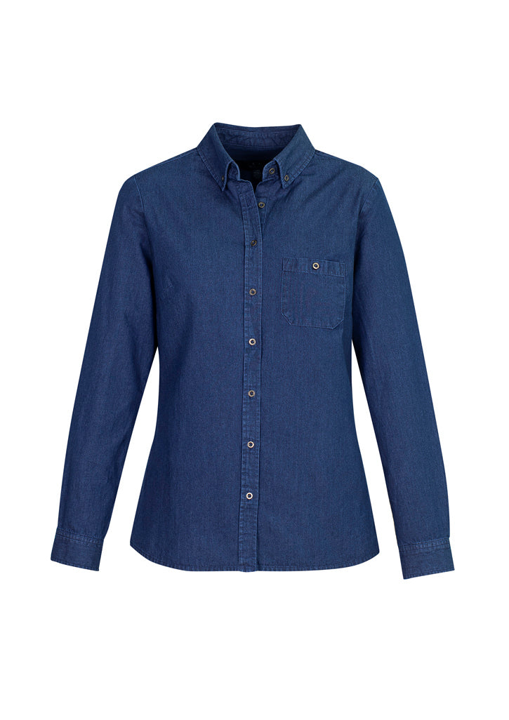Biz Collection Indie Ladies Long Sleeve Shirt (S017LL)