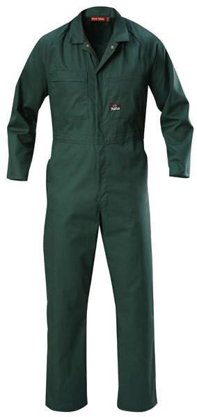 Hard Yakka-Hard Yakka Poly Cotton Coverall-Green / 29 x 35-Uniform Wholesalers - 2