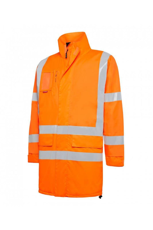 Hard Yakka Biomotion Hi Visibility Quilted Jacket with tape (Y06740)