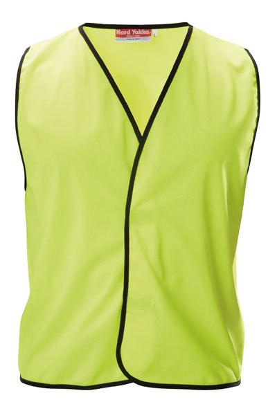 Hard Yakka - Vest Plain High Visibility (Y21027)