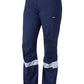 Bisley 3m Taped Industrial Engineered Womens Drill Pant-(BPL6021T)