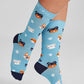 Biz Care Unisex Happy Feet Comfort Socks (CCS149U)