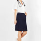 Biz Care Womens Comfort Waist Cargo Skirt (CL956LS)