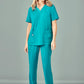 Biz Care Womens Avery Easy Fit V-Neck Scrub Top (CST941LS)