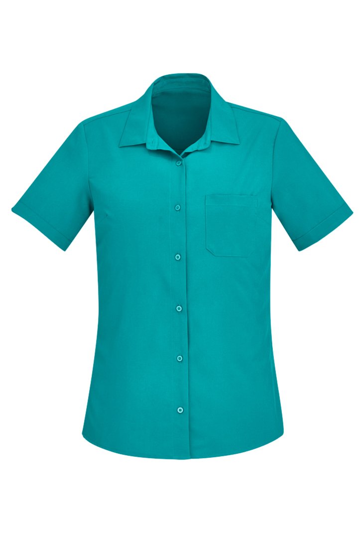 Biz Care Womens Florence Short Sleeve Shirt  (CS947LS)