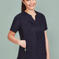 Biz Care Rose Womens Tunic Scrub Top (CST243LS)