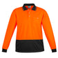 Syzmik Unisex Day Hi Vis Basic Polo - Long Sleeve (ZH232)