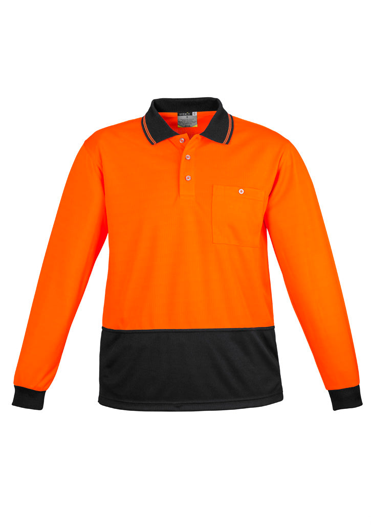 Syzmik Unisex Day Hi Vis Basic Polo - Long Sleeve (ZH232)