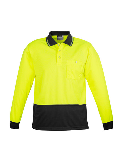Syzmik Unisex Day Hi Vis Basic Polo - Long Sleeve (ZH232)