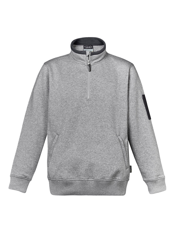 Syzmik Mens 1/4 Zip Brushed Fleece (ZT366)