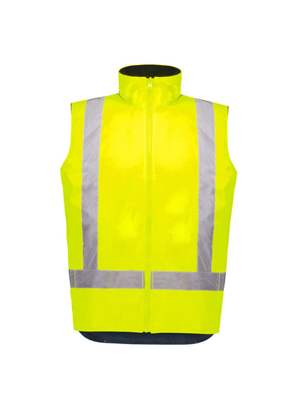 Symzik Unisex Hi Vis Waterproof Reversible Vest (ZV228)