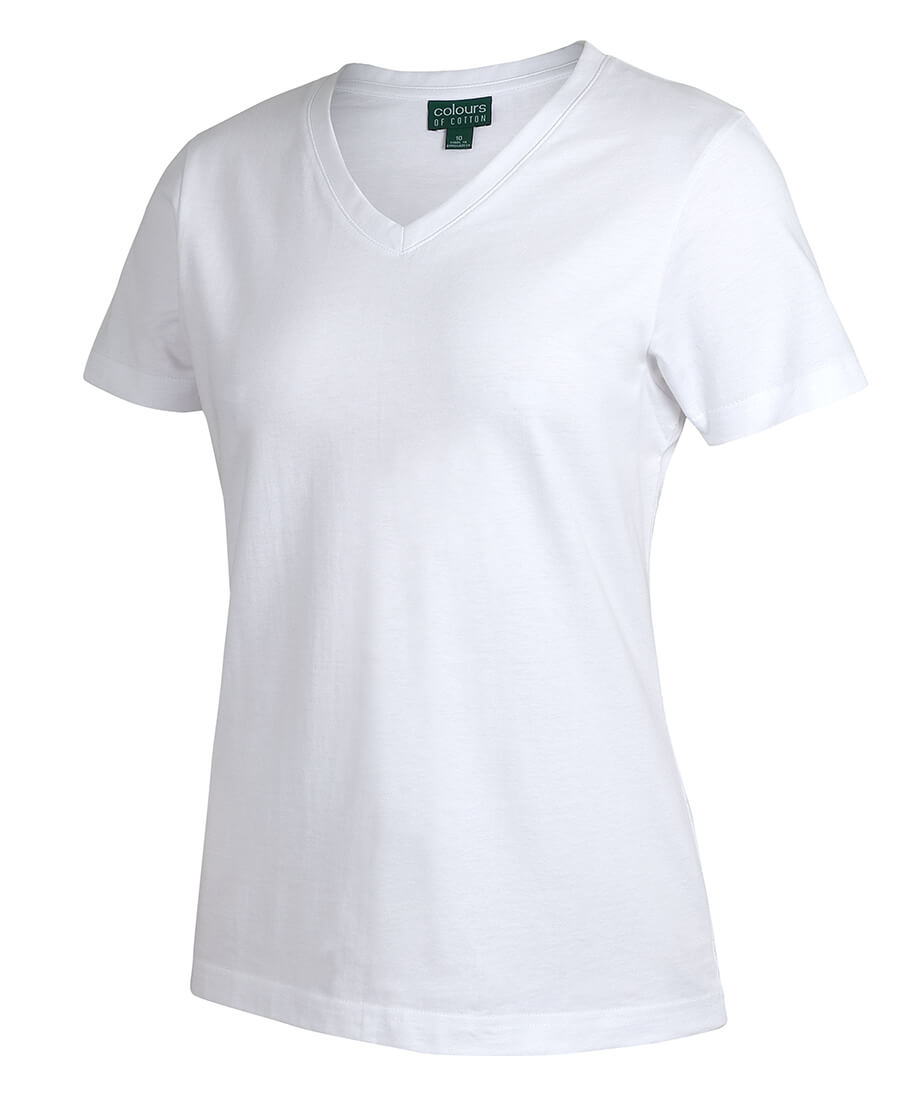 JB's C Of C Ladies V-neck Tee (1VT1)