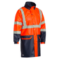 Bisley Taped Two Tone Hi-Vis Stretch PU Rain Coat(BJ6935HT)