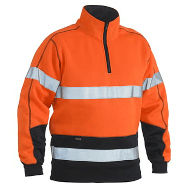 Bisley Taped Hi Vis Fleece Pullover (BK6989T)