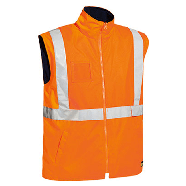 Bisley Taped Hi Vis Wet Weather Vest-(BV0375T)