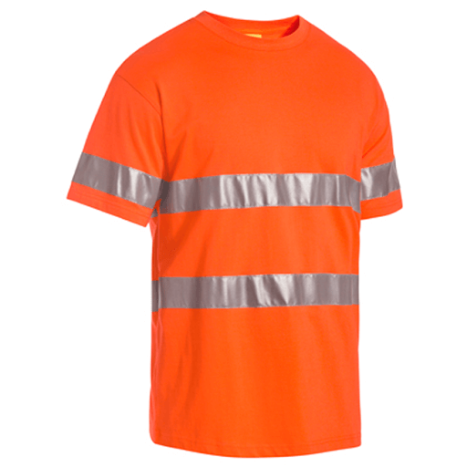 Bisley 3M Taped Hi Vis Cotton T-Shirt-(BK1017T)