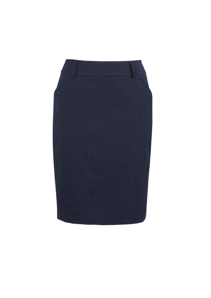 Biz Corporate Womens Multi-Pleat Skirt (20115)