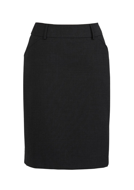 Biz Corporate Womens Multi-Pleat Skirt (24015)