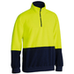 Bisley Hi Vis Polarfleece Zip Pullover-(BK6889)