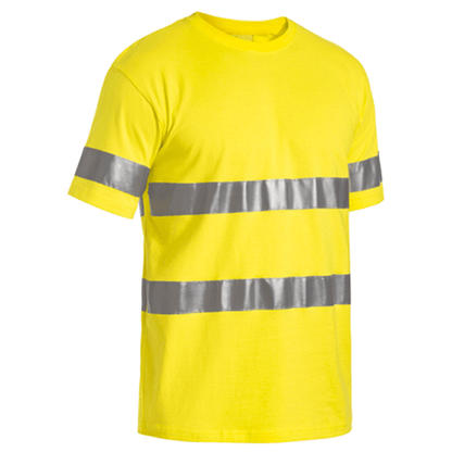 Bisley 3M Taped Hi Vis Cotton T-Shirt-(BK1017T)