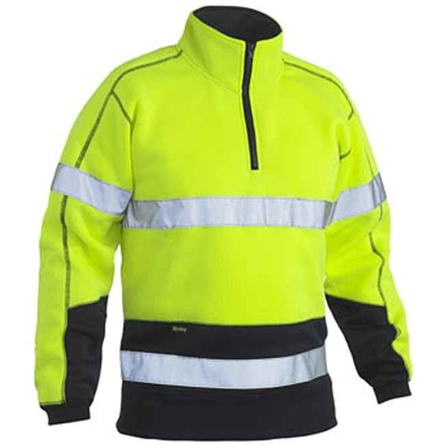 Bisley Taped Hi Vis Fleece Pullover (BK6989T)