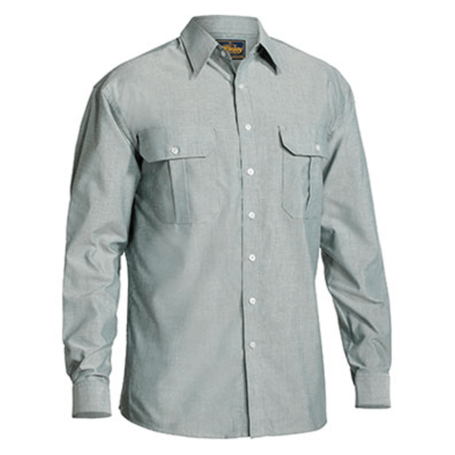 Bisley Oxford Shirt - Long Sleeve-(BS6030)