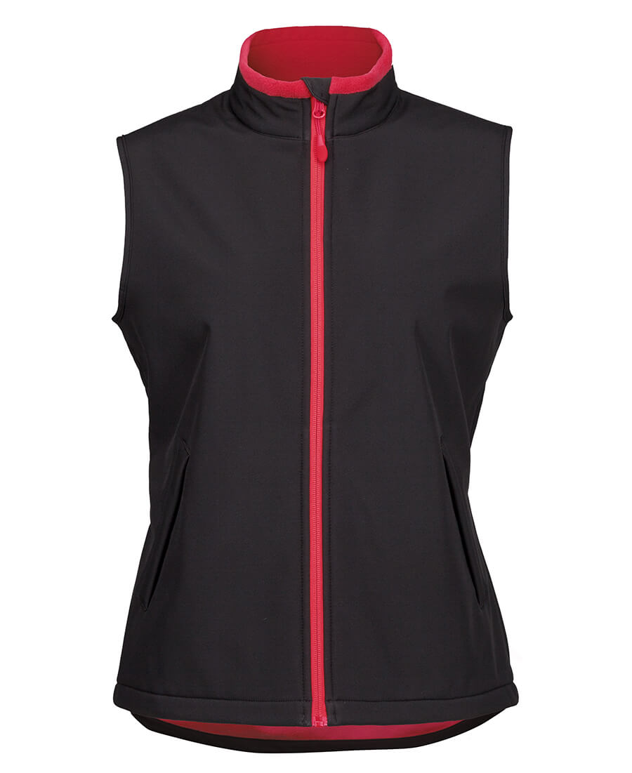 JB's Podium Ladies Water Resistant Softshell Vest (3WSV1)