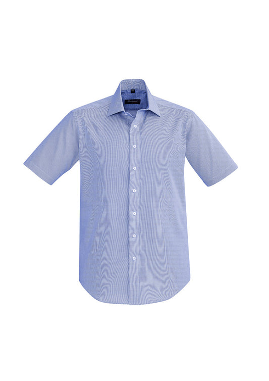 Biz Corporate Mens Hudson Short Sleeve Shirt (40322)