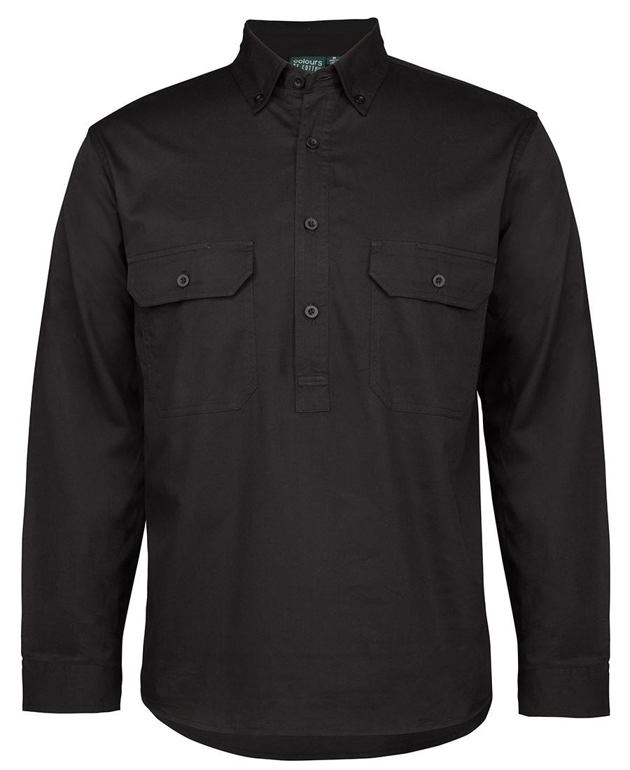 JB's C Of C Longreach L/S Closefront Shirt (4LLC)