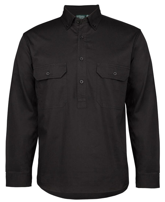 JB's C Of C Longreach L/S Closefront Shirt (4LLC)