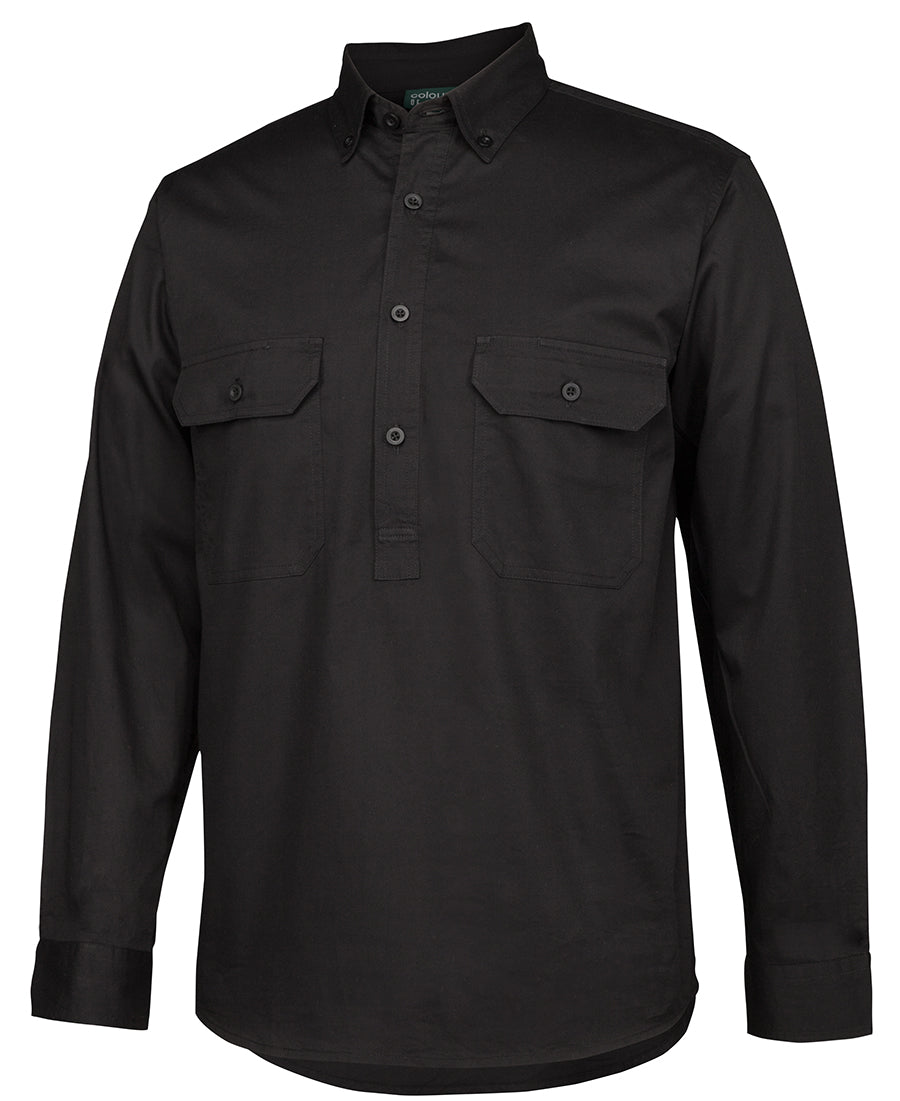JB's C Of C Longreach L/S Closefront Shirt (4LLC)