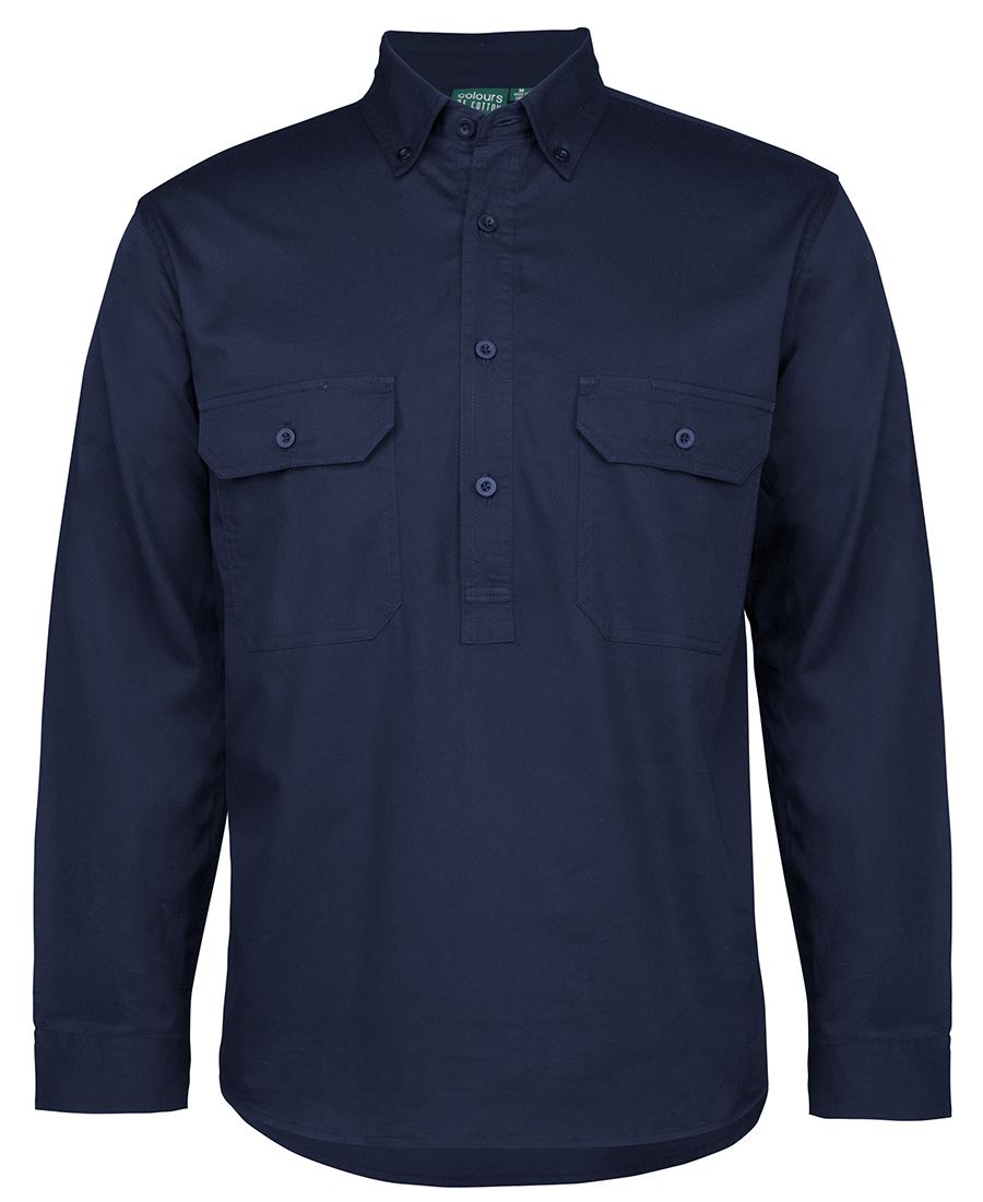 JB's C Of C Longreach L/S Closefront Shirt (4LLC)