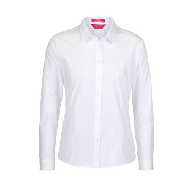 JB's Ladies Classic L/S Poplin Shirt (4PS1L)
