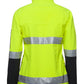 Jb's Ladies Hi Vis (D+N) Softshell Jacket with 3M Tape (6D4J1)