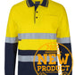 JB's Hi Vis (D+N) L/S Cotton Polo (6DCPL)