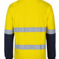 JB's Hi Vis (D+N) L/S Cotton Polo (6DCPL)