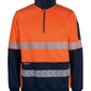 JB Hi Vis 330G 1/2 Zip Segmented Tape Fleece (6DPS)