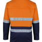 Jb's  Hi Vis (D+N) L/S Stretch Work Shirt With Tape