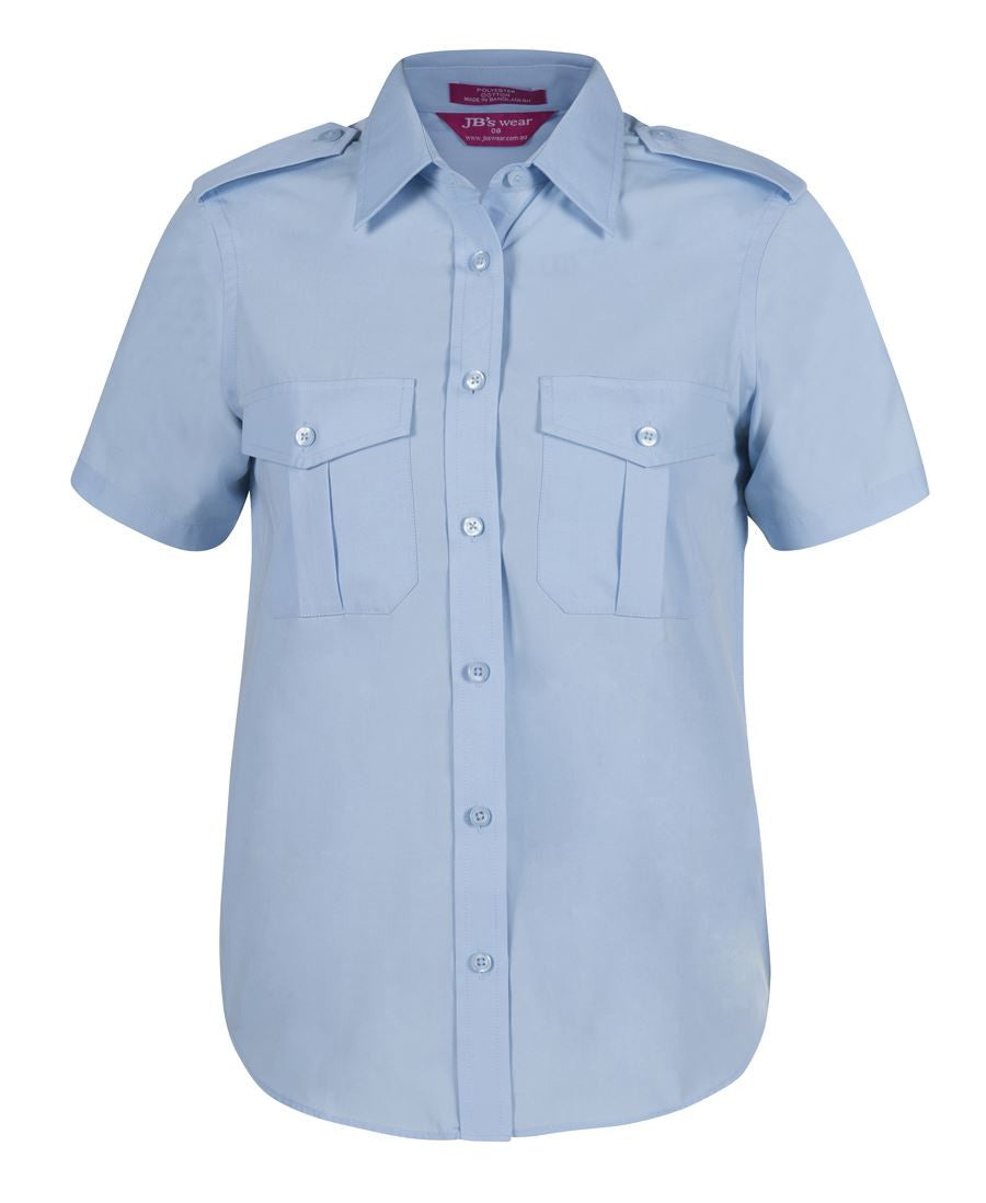 JB's Ladies Epaulette Shirt S/S (6ESS1)