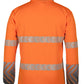 JB's Hi Vis L/S Arrow Sub Polo With Segmented Tape (6HAL)